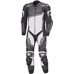 Held Slade II Abito monopezza in pelle moto, nero-bianco, dimensione 29 per uomo