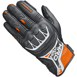Held Kakuda Guanti da moto, nero-arancione, dimensione M L per uomo