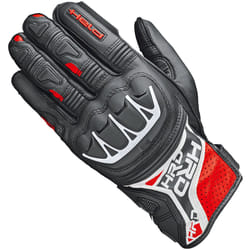Held Kakuda Guanti da moto, nero-rosso, dimensione S M per uomo