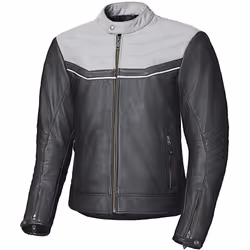 Held Heyden Giacca in pelle moto, nero-grigio, dimensione 48 per uomo