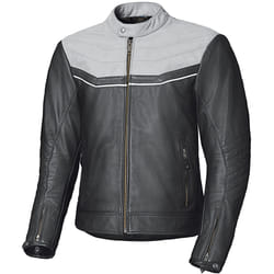 Held Heyden Giacca in pelle moto, nero-grigio, dimensione 48 per uomo
