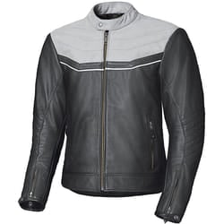 Held Heyden Giacca in pelle moto, nero-grigio, dimensione 58 per uomo