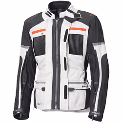 Held Carese Evo GTX Giacca tessile moto, grigio-rosso, dimensione 6XL per uomo