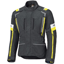 Held 4-Touring II impermeabile Giacca tessile moto, nero-giallo, dimensione M per uomo