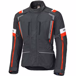 Held 4-Touring II impermeabile Giacca tessile moto, nero-rosso, dimensione 2XL per uomo