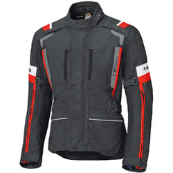 Held 4-Touring II impermeabile Giacca tessile moto, nero-rosso, dimensione 2XL per uomo