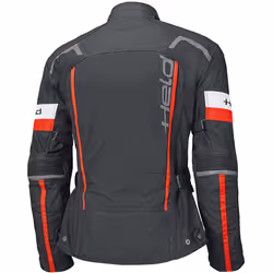 Held 4-Touring II impermeabile Giacca tessile moto, nero-rosso, dimensione M per uomo