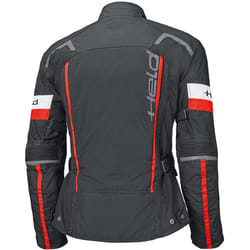 Held 4-Touring II impermeabile Giacca tessile moto, nero-rosso, dimensione M per uomo