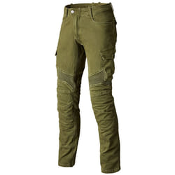 Held Dawson Pantaloni in tessuto motociclistica, verde-marrone, dimensione 30 per uomo