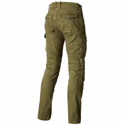 Held Dawson Pantaloni in tessuto motociclistica, verde-marrone, dimensione 30 per uomo