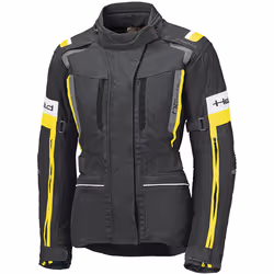 Held 4-Touring II impermeabile Giacca tessile moto da donna, nero-bianco, dimensione XL per donne