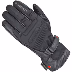 Held Satu II guanti da moto da donna impermeabili, nero, dimensione S per donne