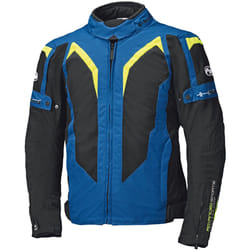 Held Zelda Giacca tessile moto, blu-giallo, dimensione L per uomo