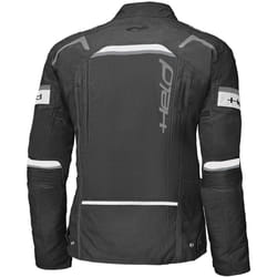 Held Tourino Top impermeabile Giacca tessile moto per bambini, nero-grigio, dimensione XS 140