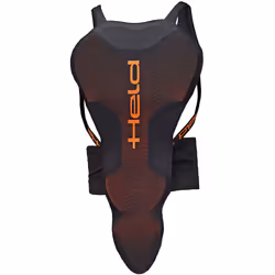Held Exosafe Protezione per la schiena, nero-arancione, dimensione XL per uomo