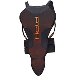 Held Exosafe Protezione per la schiena, nero-arancione, dimensione XL per uomo