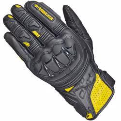 Held Kakuda Guanti da moto, nero-giallo, dimensione S M per uomo