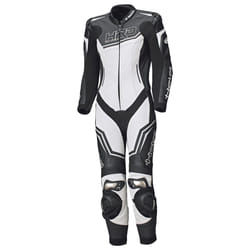 Held Slade II Tuta in pelle moto da donna in 1 pezzo, nero-bianco, dimensione 40 per donne