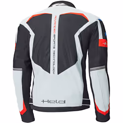Held Sonic II Giacca tessile moto in rete, grigio-blu, dimensione 4XL per uomo