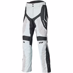 Held Vento II Pantaloni tessili moto in rete, nero-grigio, dimensione 4XL per uomo