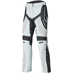 Held Vento II Pantaloni tessili moto in rete, nero-grigio, dimensione 4XL per uomo