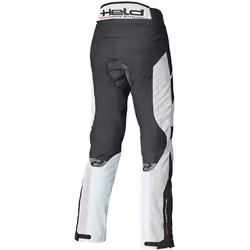 Held Vento II Pantaloni tessili moto in rete, nero-grigio, dimensione L per uomo