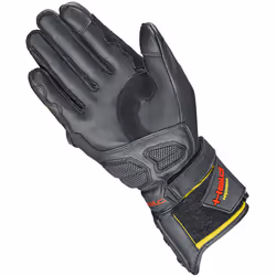 Held Akira RR Guanti da moto, nero-giallo, dimensione M L per uomo