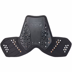 Held D30 Racing Protezione toracica, nero-arancione per donne