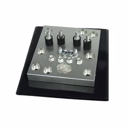 Phobya 52086, Kit di montaggio, Alluminio, Eheim 1046 Laing DDC-1T Magicool 12 V, 80 mm, 90 mm, 12 mm