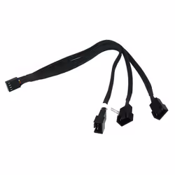 Phobya 4Pin PWM auf 3x 4Pin PWM 30cm - Vista aggiuntiva 4