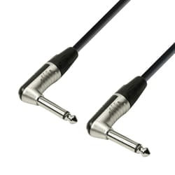 adam hall K4 IRR 0150 cavo audio 1,5 m 6.35mm Nero, Argento