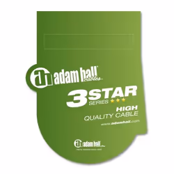 adam hall K3 MIDI 0300 GRN cavo audio 3 m DIN (5-pin) Verde