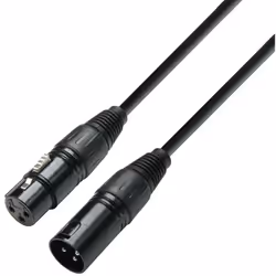 Cavo dati altamente flessibile per il protocollo DMX, dotato di connettori XLR a tre poli Specifiche: Tipo di prodotto Cavi p ...