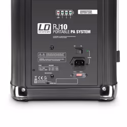 LD Systems Roadjack 10 Sistema PA indipendente 25 W Nero - Vista aggiuntiva 4