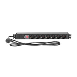 adam hall 87471 X7 prolunghe e multiple 2 m 7 presa(e) AC Interno
