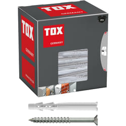 Tassello universale per telaio Tetrafix xl 8x80mm + vite