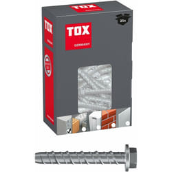 TOX - 041101161 Vite calcestruzzo Sumo pro, M12x75 mm, Set di 25 Pezzi