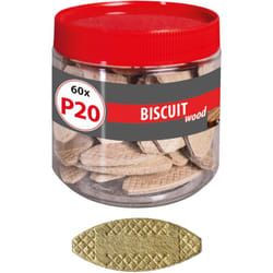 Tassello piatto Biscuit Wood P20 (60Stk.)