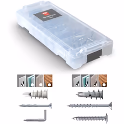 L-BOXX Micro Indoor Il must per tutti gli amanti del fai-da-te e per gli artigiani professionisti: i tasselli per cartongesso ...