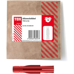 Tassello universale Tri 6x36 mm (10 pz.)