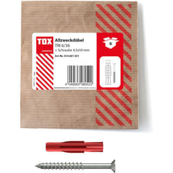 Tassello universale Tri 6x36 mm con vite (6 pz.)