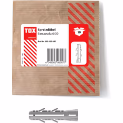 Tassello ad espansione Barracuda 6x30 mm Quantità di contenuto: 5 borsa per pacco Altezza 0,70 Diametro del trapano 6 Tipo di ...