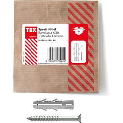 Tassello ad espansione Barracuda 6x30 mm + Vite