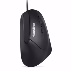 Perixx PERIMICE-515 II, Mano destra, Ottico, USB tipo A, 1600 DPI, Nero