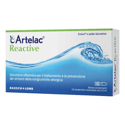 Artelac Reactive Collirio per Irritazione Occhi 10 Pezzi