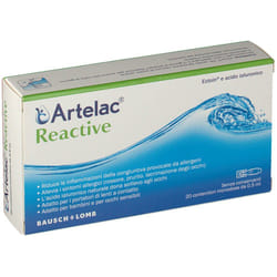Artelac Reactive Collirio per la prevenzione della Congiuntivite 20 Unità Monodose