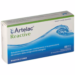 Artelac Reactive Collirio per la prevenzione della Congiuntivite 20 Unità Monodose
