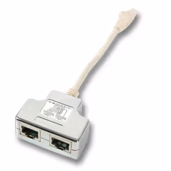 EFB Elektronik K5126.015, 0,15 m, RJ-45, 2 x RJ-45, Bianco