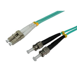 Techly Cavo Fibra Ottica ST/LC 50/125 Multimodale 5 m OM3 (ILWL D5-STLC-050/OM3)