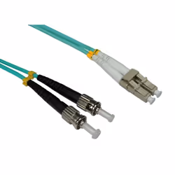 Techly Cavo Fibra Ottica ST/LC 50/125 Multimodale 5 m OM3 (ILWL D5-STLC-050/OM3)